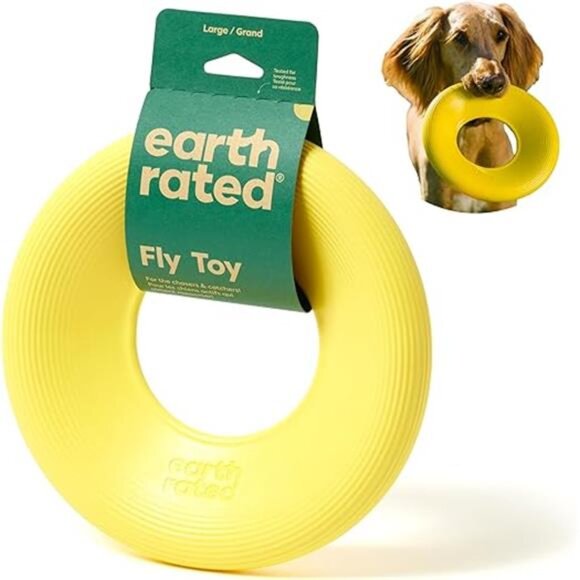 Flying Disc Toy for Dogs and Puppies, Interactive Dog Toys, Saucer Floats - Picture 7 of 7